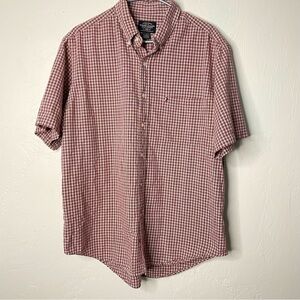 Ralph Lauren Jeans Company, 100% cotton, short sleeve button down shirt, large﻿﻿